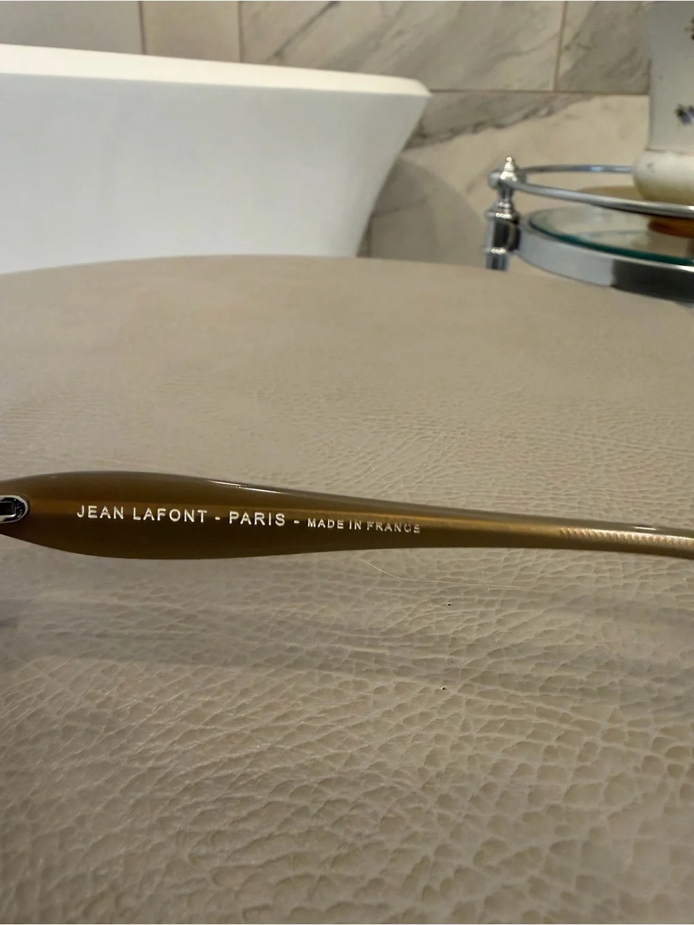 Pristine Jean Lafont Glasses Petale 1013 Brown Orange 52mm France